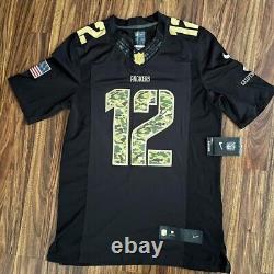 Aaron Rogers M NFL Football Jersey Salute To Service Brand New