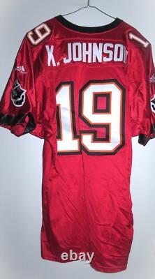 Adidas Authentic Pro Cut Tampa Bay Buccaneers Keyshawn Johnson Jersey 52