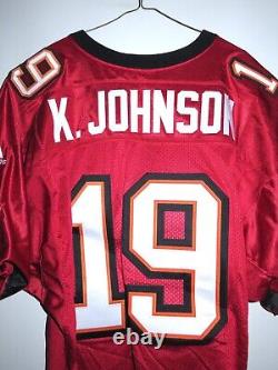 Adidas Authentic Pro Cut Tampa Bay Buccaneers Keyshawn Johnson Jersey 52