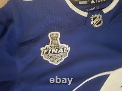 Adidas Climalite Tampa Bay Lighting Jersey Size 52 Blank (with 2020 Cup badge)