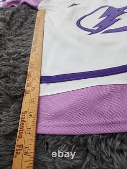 Adidas Hockey Tampa Bay Lightning Jersey Number 88 Hockey Fights Cancer