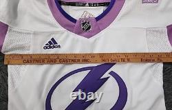 Adidas Hockey Tampa Bay Lightning Jersey Number 88 Hockey Fights Cancer