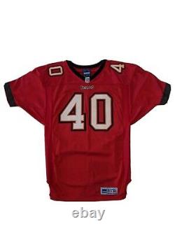 Adidas MIKE ALSTOTT #40 Tampa Bay Buccaneers Authentic Jersey Sz 46. All Sewn