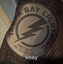 Adidas MiC Tampa Bay Lightning 18-2022 #86 Nikita Kucherov Third Jersey Size 56