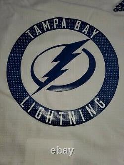 Adidas MiC Tampa Bay Lightning Authentic Practice Jersey Size 56 Made In Canada