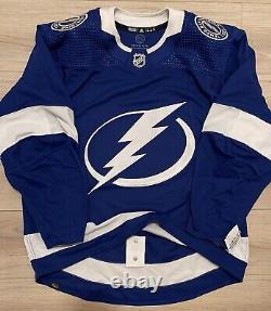 Adidas MiC Tampa Bay Lightning Team Issue Primegreen Authentic Jersey Size 54