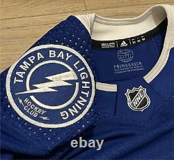 Adidas MiC Tampa Bay Lightning Team Issue Primegreen Authentic Jersey Size 54