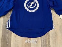 Adidas NHL Tampa Bay Lightning Practice Hockey Jersey Size 60G Goalie Cut Bk