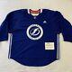 Adidas Nhl Tampa Bay Lightning Practice Jersey With Date Size 60g Goalie Cut