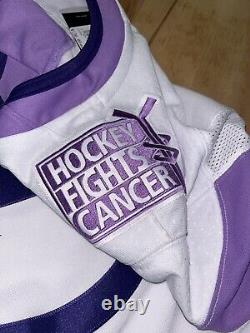 Adidas Primegreen Mens Tampa Bay Lightning Hockey Fight Cancer Jersey Size 54