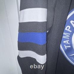 Adidas Primegreen Tampa Bay Lightning Hockey Club Alternate Authentic Jersey NEW