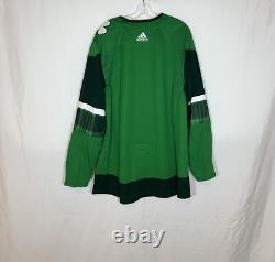 Adidas Primegreen Tampa Bay Lightning St. Patrick's Day Hockey Jersey Size 54