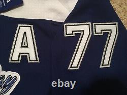 Adidas Size 52 Large Tampa Bay Lightning Reverse Retro Victor Hedman #77 Jersey