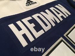 Adidas Size 52 Large Tampa Bay Lightning Reverse Retro Victor Hedman #77 Jersey