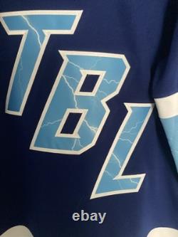 Adidas Tampa Bay Lightning 2026 Stadium Series Jersey CIRELLI #71 Size 42 NWT