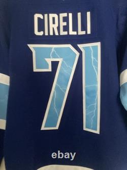 Adidas Tampa Bay Lightning 2026 Stadium Series Jersey CIRELLI #71 Size 42 NWT