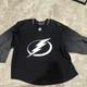 Adidas Tampa Bay Lightning Blank Black Alternate Jersey Nhl Hockey 58g