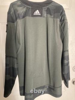 Adidas Tampa Bay Lightning Military Appreciation Blank Jersey Sz 46 NWOT