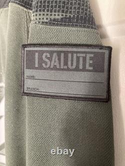 Adidas Tampa Bay Lightning Military Appreciation Blank Jersey Sz 46 NWOT