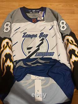 Adidas Vasilevskiy Tampa Bay Lightning Reverse Retro Storm NHL Jersey White 60