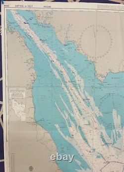 Admiralty 2564 US-East Coast New Jersey-Delaware Delaware Bay Map Chart Nautical