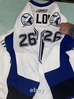 Adult 52 Authentic Meigray Reebok Jersey Martin St. Louis? Team Issue Lightning