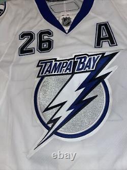 Adult 52 Authentic Meigray Reebok Jersey Martin St. Louis? Team Issue Lightning