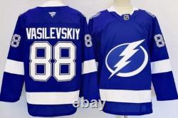 Andrei Vasilevskiy Fanatics Men's Blue Home Authentic Pro Jersey, Size 56 NWT