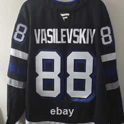Andrei Vasilevskiy Tampa Bay Lightning Alternate Fanatics Premium Jersey 50 NWT