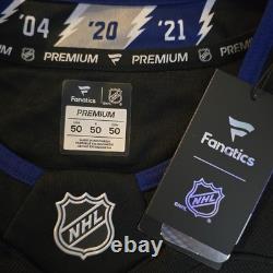 Andrei Vasilevskiy Tampa Bay Lightning Alternate Fanatics Premium Jersey 50 NWT