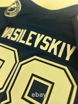 Andrei Vasilevskiy Tampa Bay Lightning Blue Fanatics Breakaway Jersey Women's M