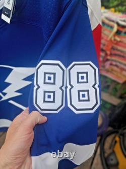Andrei Vasilevskiy Tampa Bay Lightning Blue Home Jersey 2022 Stanley Cup (50)