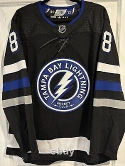 Andrei Vasilevskiy Tampa Bay Lightning adidas Third Jersey Size 54 Primegreen