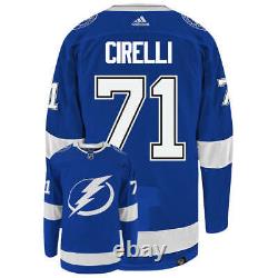 Anthony Cirelli Tampa Bay Lightning Adidas Primegreen Authentic NHL Jersey