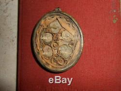 Antique Reliquary 5 Relic EX SPINA D. N. J. C. St. MARIA CORTONA St. PASC. BAY
