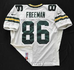 Antonio Freeman Green Bay Packers White Nike Authentic Jersey Pro Sewn 56 2xl