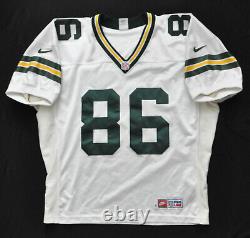 Antonio Freeman Green Bay Packers White Nike Authentic Jersey Pro Sewn 56 2xl