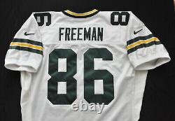 Antonio Freeman Green Bay Packers White Nike Authentic Jersey Pro Sewn 56 2xl