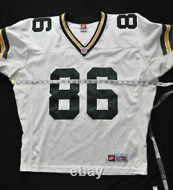 Antonio Freeman Green Bay Packers White Nike Authentic Jersey Pro Sewn 56 2xl