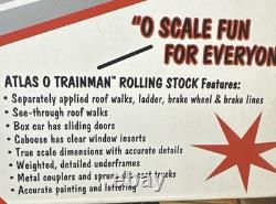 Atlas O Scale Trainman New Jersey Transit Bay Window Caboose #904 3-Rail 0740-1