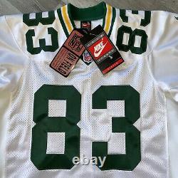Authentic 2002 Terry Glenn 44 Large Nike Green Bay Packers Jersey Rare New
