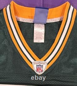 Authentic 2006 Aj Hawk #50 Rookie Green Bay PACKERS On Field Reebok Jersey 52