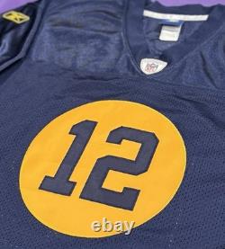 Authentic Aaron Rodgers #12 Green Bay Packers 1929 Throwback Reebok Jersey 46
