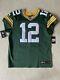 Authentic Aaron Rodgers Green Bay Packers Nfl Nike Elite Vapor Jersey Sz 44