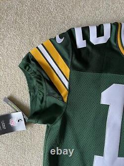 Authentic Aaron Rodgers Green Bay Packers NFL NIKE Elite Vapor Jersey Sz 44