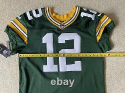 Authentic Aaron Rodgers Green Bay Packers NFL NIKE Elite Vapor Jersey Sz 44