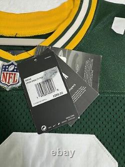 Authentic Aaron Rodgers Green Bay Packers NFL NIKE Elite Vapor Jersey Sz 48