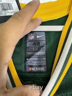 Authentic Aaron Rodgers Green Bay Packers NFL NIKE Elite Vapor Jersey Sz 48