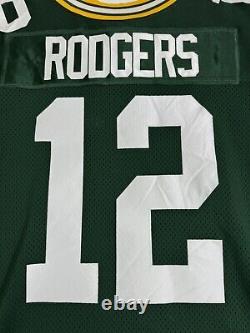 Authentic Aaron Rodgers Green Bay Packers NFL NIKE Elite Vapor Jersey Sz 48