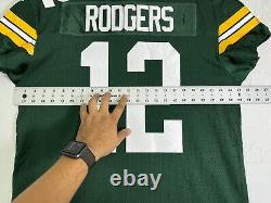 Authentic Aaron Rodgers Green Bay Packers NFL NIKE Elite Vapor Jersey Sz 48